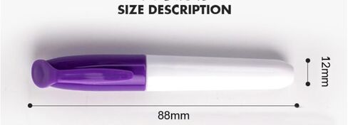 SKKSTATIONERY 36 قطعة من أقلام التحديد الجافة الصغيرة، أقلام تحديد السبورة البيضاء، أقلام تحديد 3.5 بوصة، أقلام تحديد in Kuwait