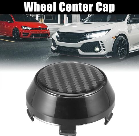 X AUTOHAUX 4 Pcs 60mm Wheel Center Hub Caps Hubcaps Covers Universal Rims Hub Cap Parts for Car Black Inner Diameter: 56mm in Saudi Arabia