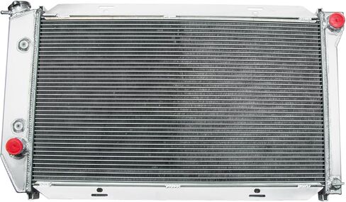 Radiator 3 Row Aluminum Radiator Compatible with 1975 1976 1977 1978 1979 Ford LTD II Ranchero Thunderbird Torino 1975-1979 Mercury Cougar Montego 1975-1979 Lincoln Mark V IV in Kuwait
