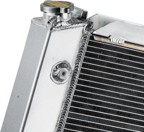 Radiator 3 Row Aluminum Radiator Compatible with 1975 1976 1977 1978 1979 Ford LTD II Ranchero Thunderbird Torino 1975-1979 Mercury Cougar Montego 1975-1979 Lincoln Mark V IV in Kuwait