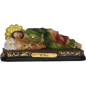 Cannan St. Jose 5" San Jose Dormido Fuente de Consuelo y Esperanza para Aquellos que Enfrentan Dificultades Resin Religious Figure St. Sleeping Joseph in Kuwait