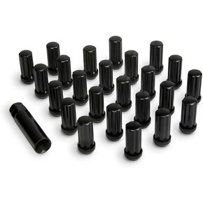ICON Alloys, Lug Nut Kit, M14 x 1.5, Black, 24 Count with Lug Key, 89141524B in Kuwait