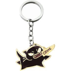 Horror Halloween Knife Black Cat Keychain, Friendship Crime Cat Keychain for Bags and Cars in Kuwait