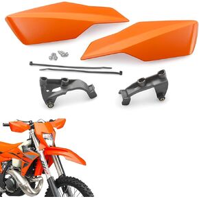 Powerparts Technical Accessories Handguard Kit for KTM with Brembo 125-530 SX/SX-F/XC/XC-F/XC-W/XCF-W/EXC/EXC-F 1994-2025 | Replaces OEM Part 79602084144 / A49002082044EB in Kuwait