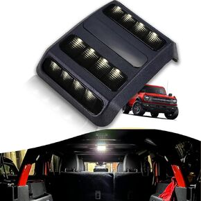 Rear Ceiling Lights for Ford Bronco Accessories 2024 2021-2025 Black Touch Switch Led Roof Lamp Trunk Cargo Reading Lights (Only for 2 Door) in Kuwait