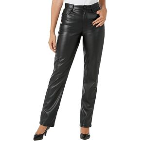 Masseys Women's Faux Leather 5-Pocket Pants in Saudi Arabia