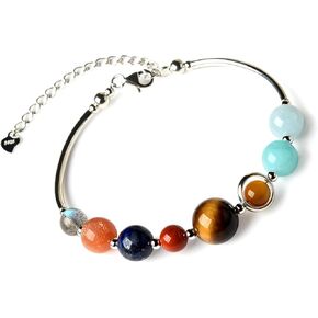 سوار جان آند دي كريستال طبيعي 925 من الفضة النظام الشمسي in Kuwait