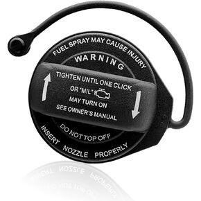 SLIMI 1 PC Car Fuel Cap, Fuel Tank Sealing Inner Cover, Tight-fitting Leak-proof Petrol Tank Cap, OEM #5C0201550T, 5Q0201550L, Compatible with Volkswagen Audi Model (Black) in Kuwait