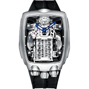 Automatic Watches for Men Skeleton Watch Waterproof Mineral Glass Supercar Wrist Watch Anti Shock Business in Kuwait