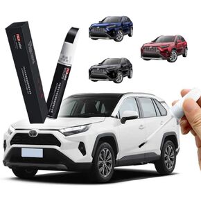 Touch Up Paint Pen For Toyota RAV4 RAV-4 accessories 2023 Easy to Repair Small Scratched Water Spots Anti-rust Car Paint Pen Auto Paint Scratch Remover (Super White) in Kuwait