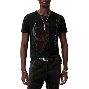 John Varvatos Men's Barbed Wire + Scorpion Tee in Kuwait