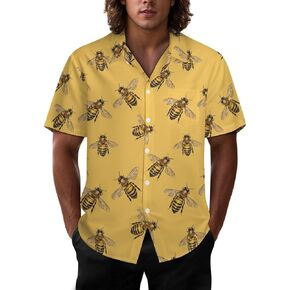 Mens Hawaiian Shirt Casual Button Down Short Sleeve Tropical Beach Holiday Aloha Party Shirt for Men Funny in Kuwait
