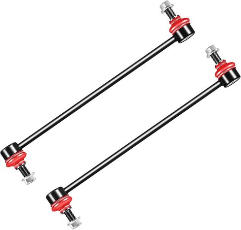 2 قطعة K750155 Sway Bar Link Kit وصلات نهاية شريط تثبيت التعليق الأمامي المتوافقة مع GMC لـ Acadia 07-16، لـ Buick for Enclave 08-17، لـ Traverse 09-17، لـ Saturn for Outlook 07-10 in Kuwait