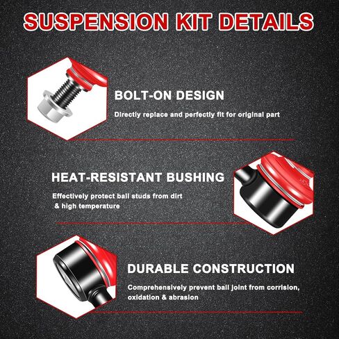 2 قطعة K750155 Sway Bar Link Kit وصلات نهاية شريط تثبيت التعليق الأمامي المتوافقة مع GMC لـ Acadia 07-16، لـ Buick for Enclave 08-17، لـ Traverse 09-17، لـ Saturn for Outlook 07-10 in Kuwait