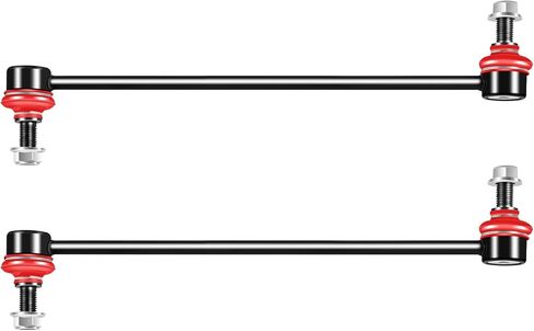 2 قطعة K750155 Sway Bar Link Kit وصلات نهاية شريط تثبيت التعليق الأمامي المتوافقة مع GMC لـ Acadia 07-16، لـ Buick for Enclave 08-17، لـ Traverse 09-17، لـ Saturn for Outlook 07-10 in Kuwait