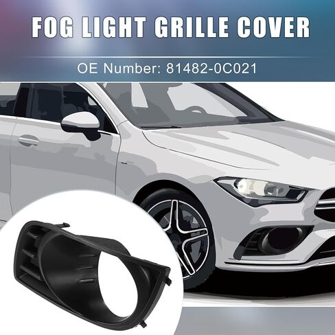 Front Left Driver Side Fog Light Grille Cover 81482-0C021 Fog Light Bezel Cover Trim for Toyota Sequoia 2008-2016 in Saudi Arabia
