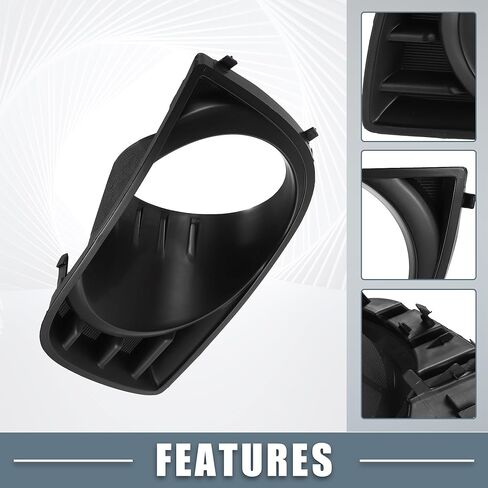 Front Left Driver Side Fog Light Grille Cover 81482-0C021 Fog Light Bezel Cover Trim for Toyota Sequoia 2008-2016 in Saudi Arabia