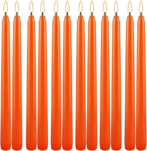 12 Pack White Taper Candles - Premium Spiral Twist Wax Candles, Smokeless & Unscented Elegant for Dining, Weddings, and Home Decor High-end Restaurant Mood Lighting in Saudi Arabia