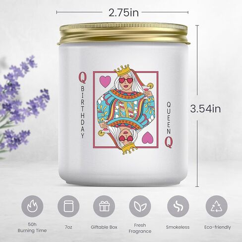 Jonico Birthday Gifts for Women - Birthday Gifts for Best Friend Friendship Bestie BFF Sister, Lavender Candle in Saudi Arabia
