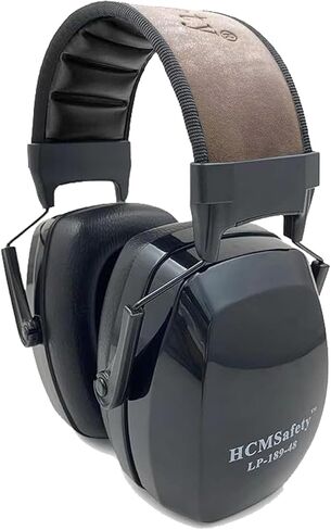Shooting Ear Protection - SNR 33db Noise Reduction Earmuffs, Lightweight Design for Shooting Range, Black in Saudi Arabia