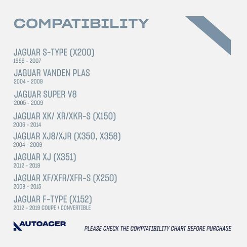 Rear Suspension Kit - Rear Sway/Stabilizer Bar Links & Torque Tie Rod Assembly 4 Pcs for S-TYPE, XJ8 / XJR, XJ, XK/XKR/XKR-S, XF/XFR/XFR-S, F-TYPE, VANDEN PLAS, SUPER V8 in Kuwait