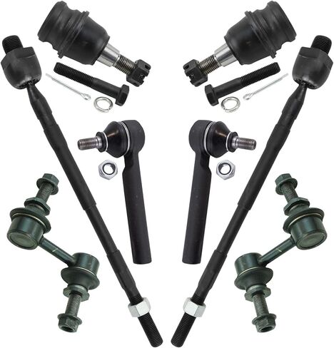 Front Steering & Suspension Kit Ball Joint Sway Bar Stabilizer Link Tie Rod Compatible with 2006-2007 Subaru B9 Tribeca 2008-2014 Tribeca in Saudi Arabia