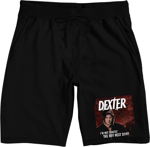 Dexter Title Art Men’s Black Sleep Pajama Shorts in Saudi Arabia