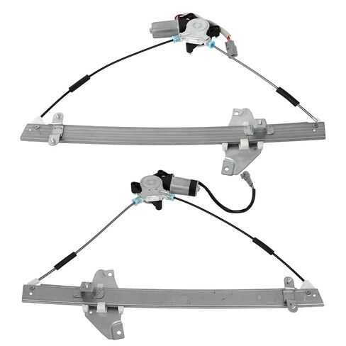 FINDAUTO Front Driver and Front Passenger Side Power Window Regulator with Motor Fit for 1996-2000 for Toyota RAV4, 741-135,741-134 in Saudi Arabia