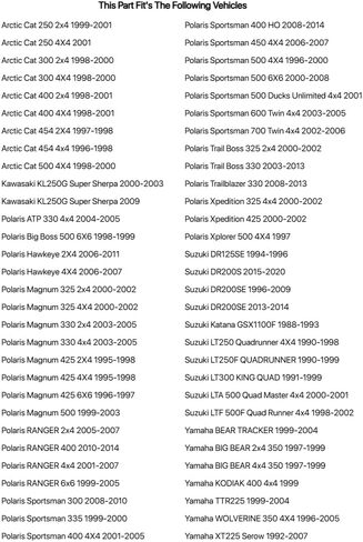حشية وعاء تعويم على الطرق الوعرة من تاسك لياماها XT225 Serow 1992-2007 in Saudi Arabia