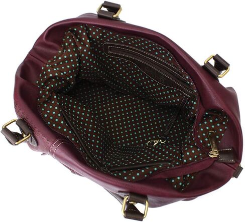 حقيبة كتف CHALA Laser Cut Crossbody حقيبة يد من الجلد الصناعي برقوق (Cat- Gen II) in Saudi Arabia