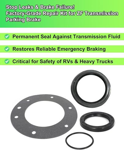 Parking Brake Bearing & Seal Kit, Transmission Mounted Emergency Parking Brake For 1988-2002 Ford & 2002 Earlier Ford F250 E250 F350 E350 F450 F550 Trucks & F53 Chassis Motorhomes in Kuwait