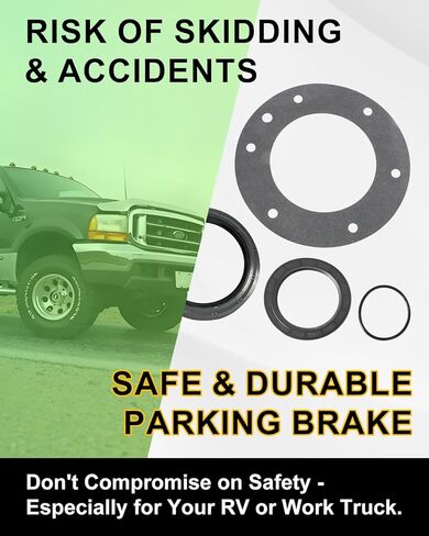 Parking Brake Bearing & Seal Kit, Transmission Mounted Emergency Parking Brake For 1988-2002 Ford & 2002 Earlier Ford F250 E250 F350 E350 F450 F550 Trucks & F53 Chassis Motorhomes in Kuwait