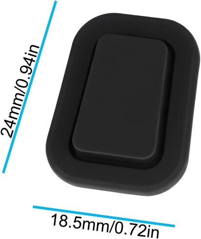 2X Rubber Door Handle Sensor Button Compatible with Porsche Compatible with Cayenne 2011–2018 OE 95853120501 in Saudi Arabia