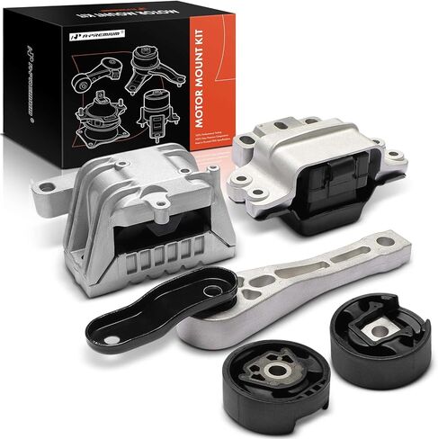 A-Premium 5-PC Engine Motor Mount Transmission Mount and Torque Strut Mount Set Compatible with Volkswagen Jetta 2014-2018, Beetle 2014-2019, 1.4L 1.8L 2.0L in Saudi Arabia