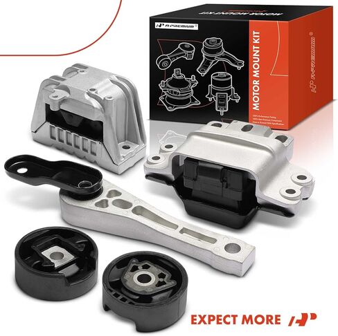 A-Premium 5-PC Engine Motor Mount Transmission Mount and Torque Strut Mount Set Compatible with Volkswagen Jetta 2014-2018, Beetle 2014-2019, 1.4L 1.8L 2.0L in Saudi Arabia