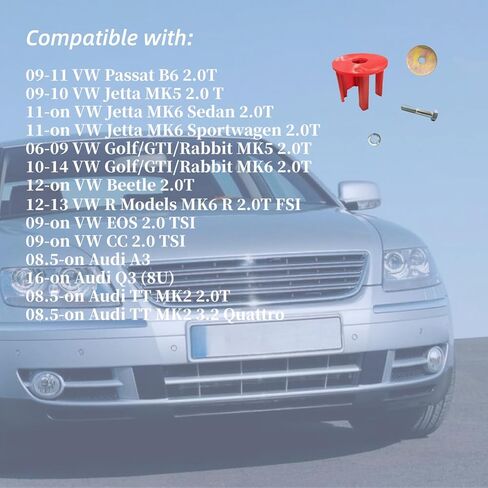 Engineering Dog Bone Engine Mount Insert Kit Compatible for VW Golf GTI Rabbit MK5 2.0TSI Jetta MK5 MK6 2.0T TSI in Saudi Arabia