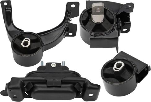 مجموعة حامل محرك المحرك وناقل الحركة المتوافقة مع Chrysler Town & Country 3.6L 2011-2016، Dodge Grand Caravan 3.6L 2011-2020، RAM C/V 3.6L 2012-2015، Volkswagen Routan 3.6L 2011-2014 in Saudi Arabia