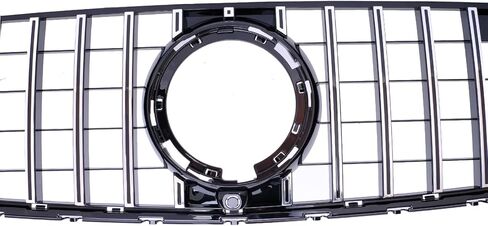 Front Bumper Center Grill For 2016 2017 2018 2019 2020 2021 2022 Mercedes-Benz GLC-Class GLC 300/300e/350e/43 SUV&Coupe With AMG Sport Package GT Style grille Black For W&WO Camera in Saudi Arabia