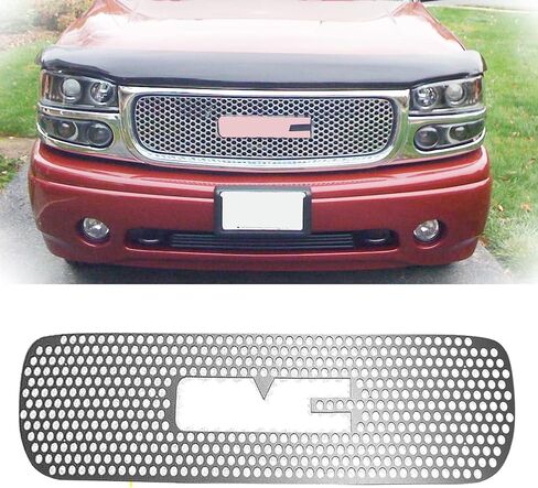 شبكة أمامية من الفولاذ المقاوم للصدأ كروم تناسب 2001-2006 جي إم سي يوكون و1999-2002 سييرا 1500 و2001-2006 سييرا دينالي in Kuwait