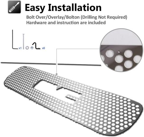 شبكة أمامية من الفولاذ المقاوم للصدأ كروم تناسب 2001-2006 جي إم سي يوكون و1999-2002 سييرا 1500 و2001-2006 سييرا دينالي in Kuwait