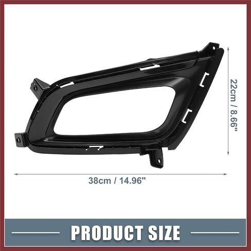 Front Left Right Fog Light Grille Cover Trim No.865512T500/865522T500 for Kia Optima K5 2014-2015 1 Pair Replace Parts in Saudi Arabia