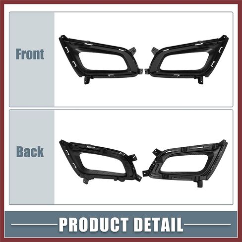 Front Left Right Fog Light Grille Cover Trim No.865512T500/865522T500 for Kia Optima K5 2014-2015 1 Pair Replace Parts in Saudi Arabia
