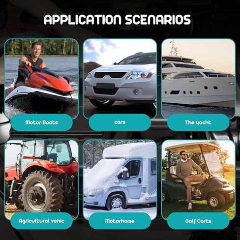 12V High Power Lifepo4 Charger Smart Battery Charger with 0-15V Adjustable Current and Voltage,Portable Power Adapter for 14.6V LiFePO4 Lithium Iron Rechargeable Battery(BL60) in Kuwait