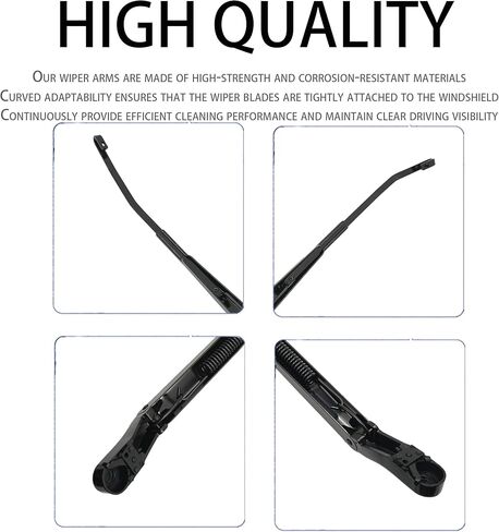 1 Pair Windshield Front Wiper Arm Compatible with Ford 2008-2016 F250 F350 F450 F550 Super Duty Replace OE 43516 43517 9C3Z17526B 7C3Z17527AA 9C3Z17527A 9C3Z17527B in Kuwait