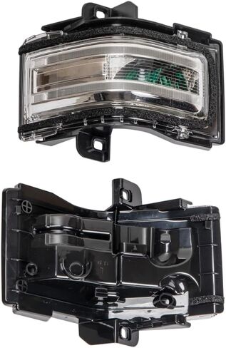 2 Pcs Front Driver Side & Passenger Side Door Towing Mirror Turn Signal Light Lamp Indicator Compatible with 2015-2025 F150 F250 F350 F450 Replaces# HC3Z-13B374-A HC3Z-13B375-A in Kuwait