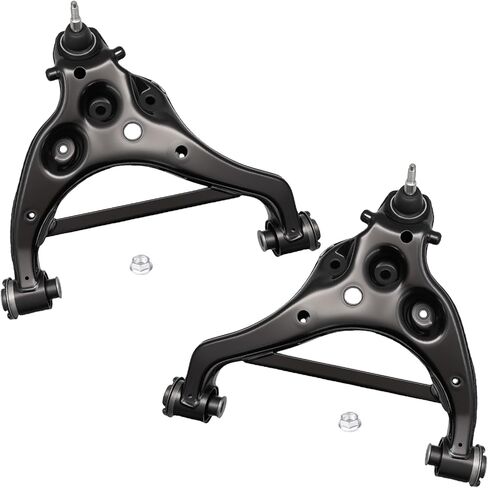 AUQDD 2Pc Suspension Front Lower Control Arm and Ball Joint Assembly Fit For 2018-2024 Fo-rd Expedition, 15-20 F-150 (No Raptor) /18-24 Li-ncoln Navigator (OE # K643168 K643169 FL3Z3079A FL3Z3078B) in Saudi Arabia