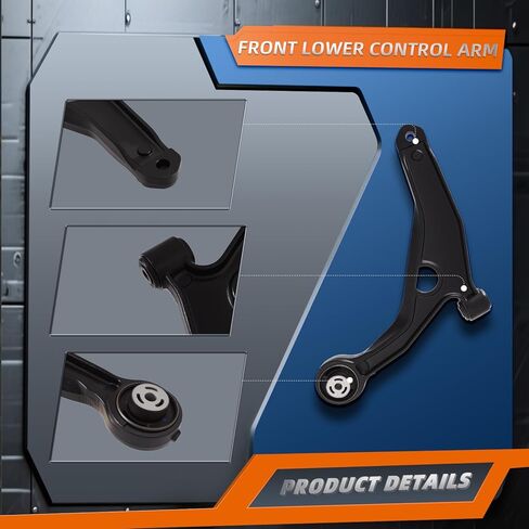 KEYOOG 12Pcs Front Lower Control Arm Kit Fit For 2009-2010 2011-2020 Do-dge Journey, Ball Joint, Outer Inner Tie Rod End, Sway Bar Link, Boot (OE# K641333 K641334 K750382 EV800611 ES800408 K500120) in Saudi Arabia