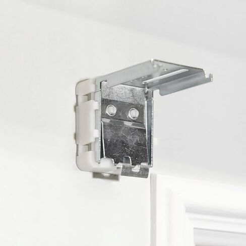 No Tools Cordless Magnetic Flat Slat for Metal Doors - 23.25" W x 72" L, White, Easy Install, Over 400 Custom, Room Darkening 2" Faux Wood Shades for Indoor Windows by Lumino in Kuwait