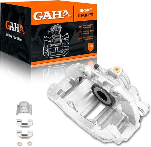 GAHA 18B4713 Rear Right Brake Caliper w/Bracket Passenger Side for Chevy Blazer/S10, 1998-2005 for GMC Jimmy/1998-2004 Sonoma, 1998-2000 for Isuzu Hombre, 1998-2001 for Oldsmobile Bravad in Saudi Arabia