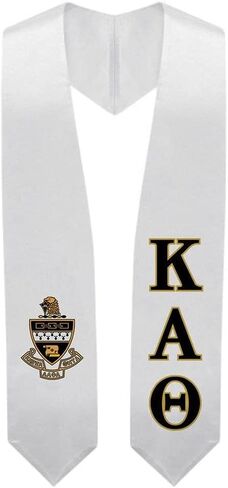 Greekgear Kappa Alpha Theta Super Crest - Shield Graduation Stole in Saudi Arabia
